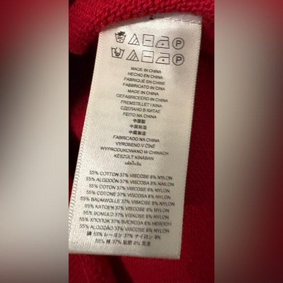 Michael Kors red sweater size M - Picture 4 of 6